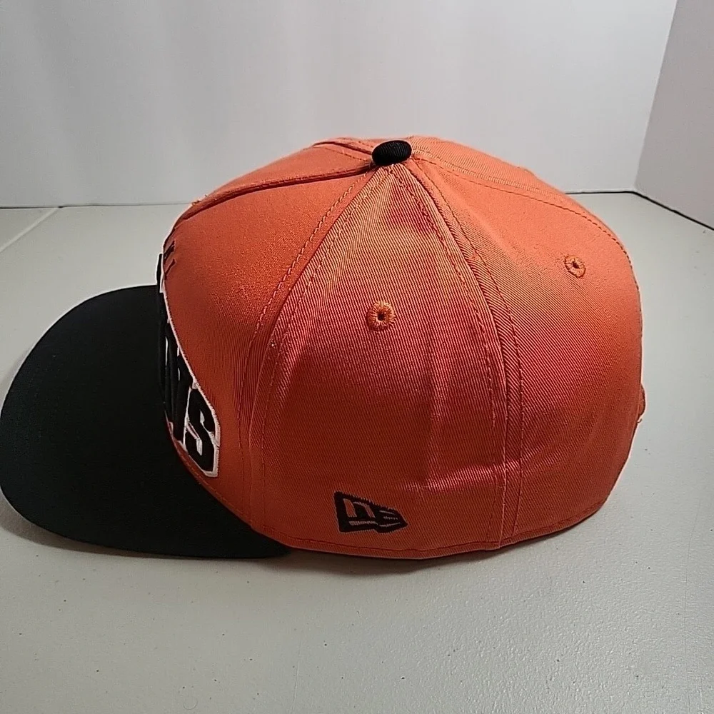 Miami Marlins New Era MLB Authentic SnapBack Hat Cap Orange/Black
